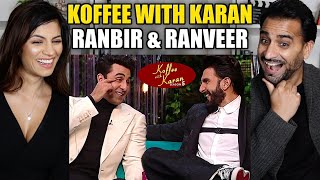 KOFFEE WITH KARAN  Rapid Fire Round  RANBIR KAPOOR amp RANVEER SINGH REACTION [upl. by Dania]