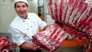 Part 3  How to Bone a Forequarter of Beef demonstration by Michael Cross [upl. by Elleoj81]