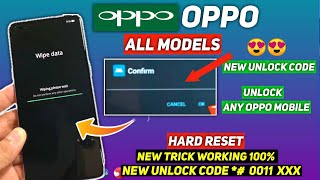 Nov 2023 All Oppo Reset Password How to fix forgot lockscreen Password Any Oppo Phone [upl. by Modie]