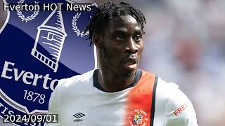 Everton make£20mrated Luton striker Elijah Adebayo top transfer target [upl. by Harlene417]