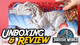 JURASSIC WORLD®  Indominus Rex quotBad Boyquot  Hasbro® IRex  Unboxing amp Review [upl. by Thun]