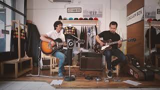 Brumer  ChinaTown Liam Gallagher Acoustic Cover live acoustic at Gingham Box Headquarter [upl. by Dhaf]