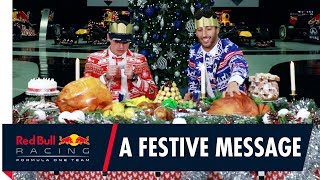 A Festive Message From Daniel Ricciardo and Max Verstappen [upl. by Jayne]