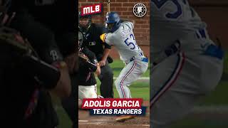 ADOLIS GARCIA LLEGA A 17 HOME RUNS EN MLB 2024 mlb adolisgarcia texasrangers [upl. by Annabelle]