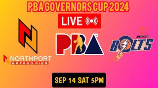 NORTHPORT vs MERALCO  2024 PBA GOVERNORS CUP LIVE Scoreboard [upl. by Annalise]