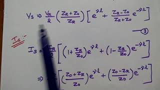 Physical Significance of Transmission Line Equations  Input Impedance and Transfer Impedance [upl. by Alimrahs]