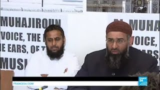 UK  Radical islamic preacher Choudary gets fiveandahalf years for urging support of IS group [upl. by Atsirtal243]