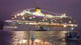 Costa Diadema saindo de Santos 21032022 [upl. by Aryamo]