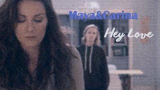 Maya and Carina  Hey Love 4x14 [upl. by Trula207]