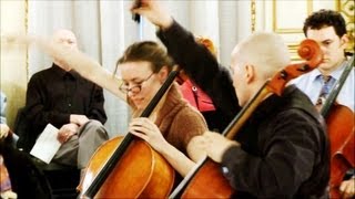 Lucky 13 Kansas Cello Ensemble and Krzesimir Debski at Polish Consulate in New York [upl. by Guevara]