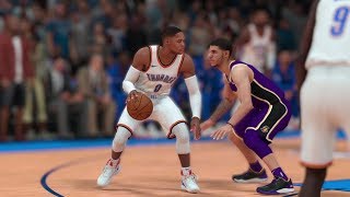 Oklahoma City Thunder vs Los Angeles Lakers – NBA Today January 17th 2019 Full Game Sim 11719 [upl. by Aidole]