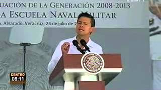 Peña Nieto refrendó su apoyo al gobierno de Michoacán [upl. by Menides]