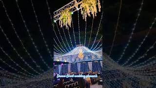 fairy lights decoration for Sangeet night weddingplanner wedding decoration shorts trending [upl. by Isaiah]