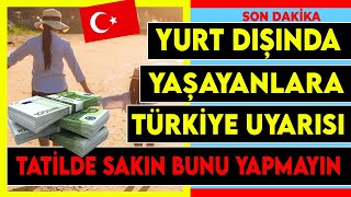 Türkiyede tatil yapılacak yerlerde neler oluyor BUNU İZLEMEDEN TATİLE SAKIN GİTMEYİN [upl. by Polito]