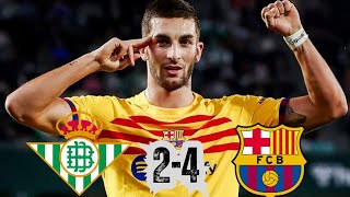 Real Betis vs Barcelona 24 Review Ferran Hattrick Lamine Yamal MagicReal Madrid Robbed Almeria [upl. by Ivett]