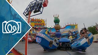 Break Dance Sonnier  Kirmes Düsseldorf Bilk 2023  4K Onride  POV Video [upl. by Ilrac]