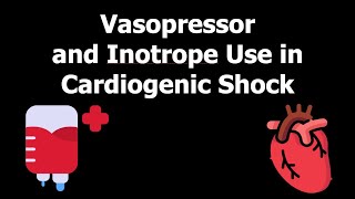 Vasopressor and Inotrope Use in Cardiogenic Shock [upl. by Nivram576]