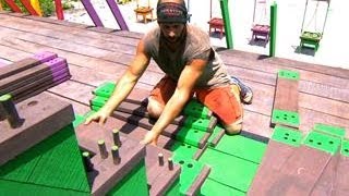 Survivor Cagayan  Immunity Challenge Jacobs Ladder [upl. by Susie]