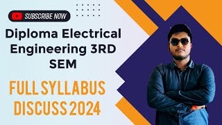 Diploma Electrical Engineering 3RD Semester Sullybus Details  Polytechnic Electrical Engineering [upl. by Eseer]