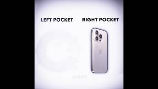 Right pocket vs Left pocket [upl. by Andree]