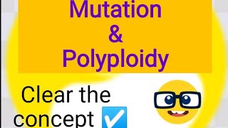 Mutation and Polyploidy Class 12 Zoology In Nepali [upl. by Oesile]