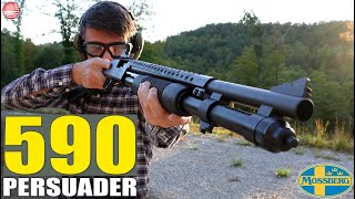 Mossberg 590 Persuader Review All 12 Gauges of Persuasion [upl. by Eemyaj]