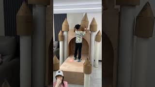 ADEK BUAT ISTANA PRINCES UNTUK KAKAK ⁉️shorts funny dubbing [upl. by Hadik787]