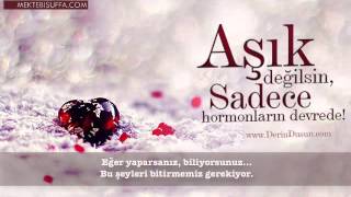 Aşık Değilsin Sadece Hormonların Devrede Nouman Ali Khan Türkçe Altyazılı [upl. by Nyliak]