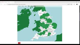 WR UK  England Counties in 15704 seconds PTL [upl. by Oirretna]