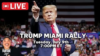 DONALD TRUMP MIAMI RALLY PRESHOW [upl. by Barris]