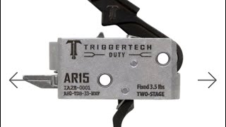 Triggertech Duty 2 stage trigger review [upl. by Molton57]