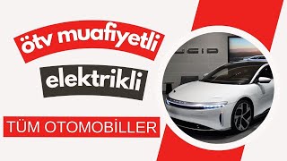 Engelli Raporuyla Alınabilen ELEKTRİKLİ OTOMOBİLLER [upl. by Tahmosh]