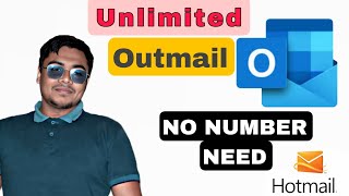 নাম্বার ছাড়া হাজার হাজার ইমেইল 🔥🔥Unlimited outlook hotmail email create 2023 [upl. by Ikkiv]