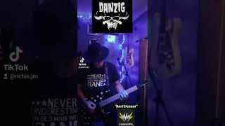 Danzig quotAm I Demonquot guitar cover ibanez madmenofmetal⚡️danzig [upl. by Orling]