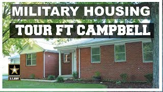 Fort Campbell KY Military Housing On Post Housing Tour [upl. by Hagood]