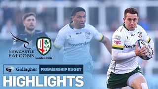 Newcastle v London Irish HIGHLIGHTS  Solid Victory at Kingston Park Gallagher Premiership 202122 [upl. by Fusco762]