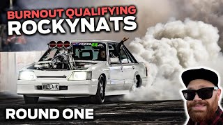 Rockynats Pro Class Burnout Qualifying  Round One [upl. by Atterol253]