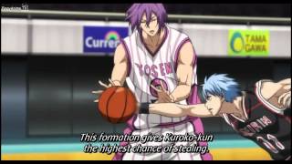 kuroko no basket stealth fullcourt mantoman defense [upl. by Glimp]