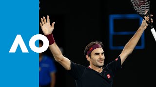 Roger Federer vs John Millman  Match Highlights 3R  Australian Open 2020 [upl. by Brezin857]