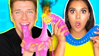 DIY Giant Gummy Worm MELTS into Edible Candy Slime SLIME YOU CAN EAT How To Make The BEST Slime [upl. by Revned]