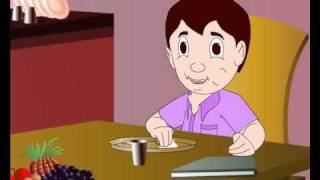 Teek Samay Per Khana Khavo  Animated Nursery Rhymes  KidsOne [upl. by Eille]