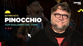 Entrevista con Guillermo del Toro I Su versión sobre Pinocchio una de las mejores películas del año [upl. by Nwahshar69]