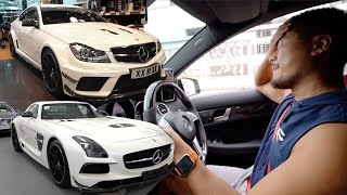 好失望！最後悔既改裝  AMG C63 Black Series  AMG SLS Black Series  VLOG [upl. by Baxy]