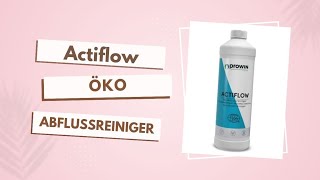 Erklärung Actiflow  ökologischer Rohrreiniger von proWIN ♡ [upl. by Lemmor321]