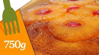 Gâteau à lananas caramélisé  750g [upl. by Toomay]