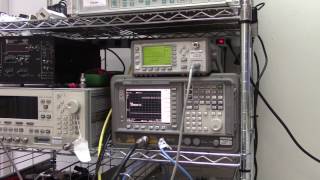 Testing a Used Anacom 8W KUBand transceiver [upl. by Oigolue]