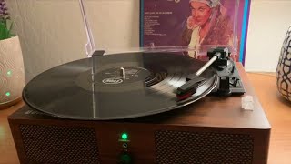 Review Udreamer UD001 Record Player Vinyl Wireless Turntable  3Speed Portable Vintage LP Player [upl. by Chemush115]