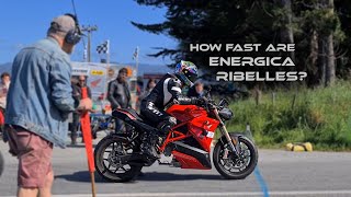 Cliffhanger Sprints on Energica Eva Ribelles [upl. by Gundry]