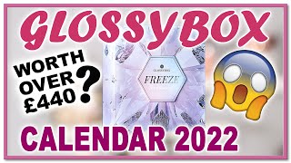 FULL SPOILER GLOSSYBOX ADVENT CALENDAR 2022 UK  Hit or miss [upl. by Esahc]