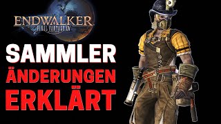 FFXIV 60  Sammler in Endwalker  Alle Änderungen HQ Sammlerstücke  FFXIV Sammler Deutsch German [upl. by Ellehsar]